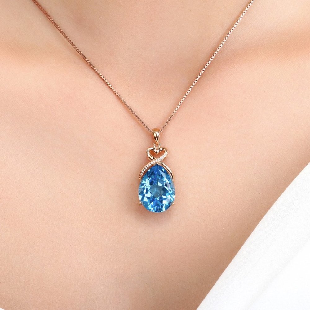 Rose Gold Necklace Jewelry Pendant